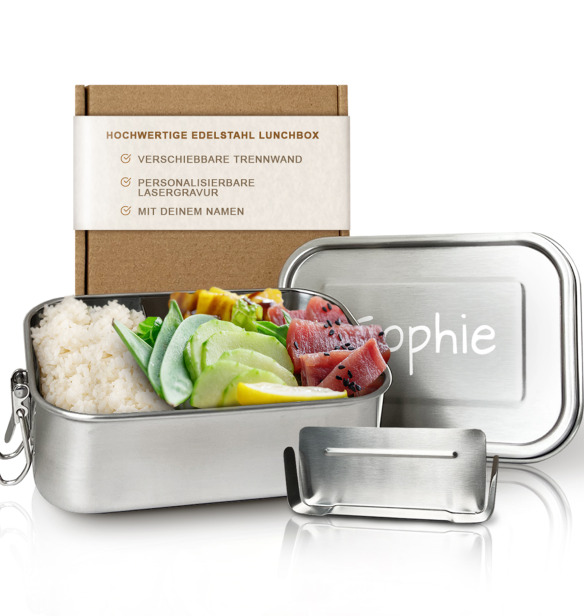 Edelstahl Lunchbox - Standard