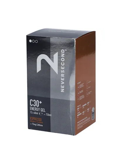 C30+ Energy Gels BOX Espresso/Caffeine