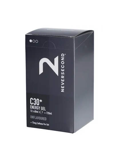 C30+ Energy Gel BOX Unflavored + Caffeine